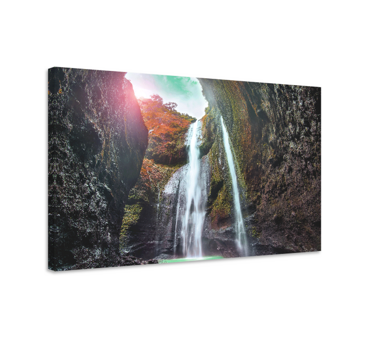 Landscape canvas grand cascade scenery - TenStickers