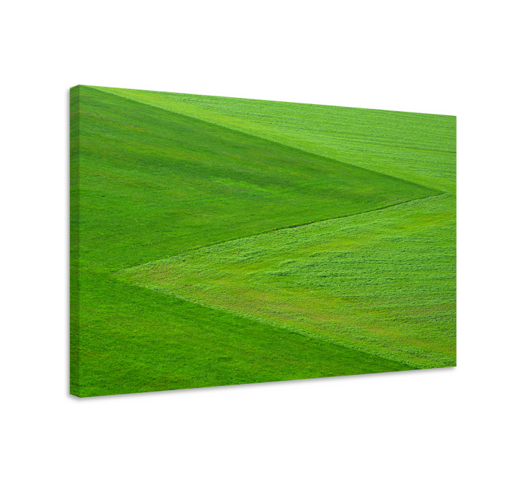 Landscape canvas verdant green landscape - TenStickers