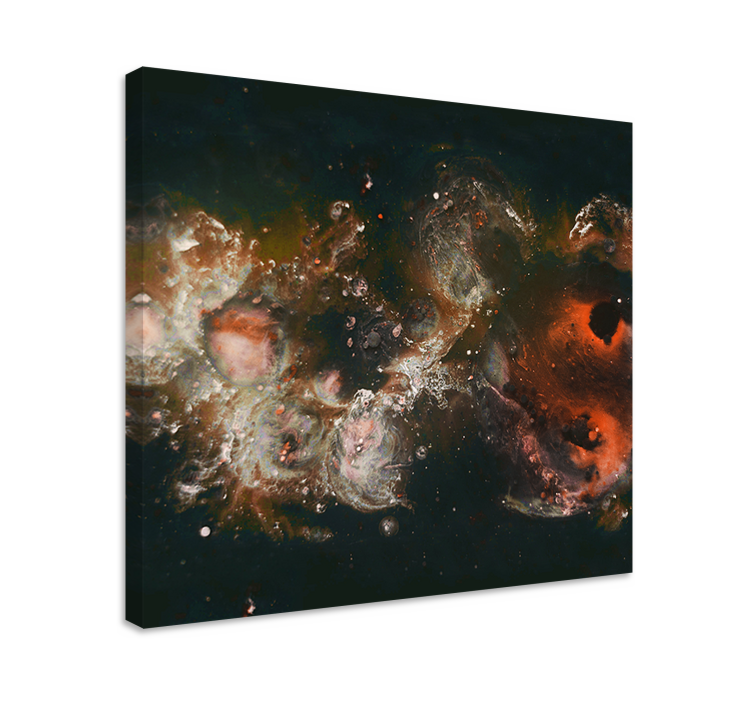 Abstract wall art 1 cosmic motion - TenStickers