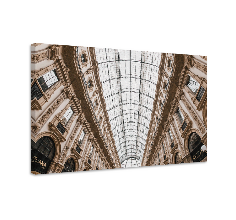 Cityscape wall art milan gallery view - TenStickers