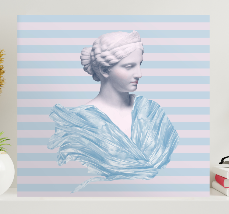 Beautiful greek goddess statue canvas prints - TenStickers
