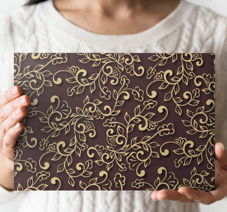 Flowers canvas graceful botanical arrangement - TenStickers