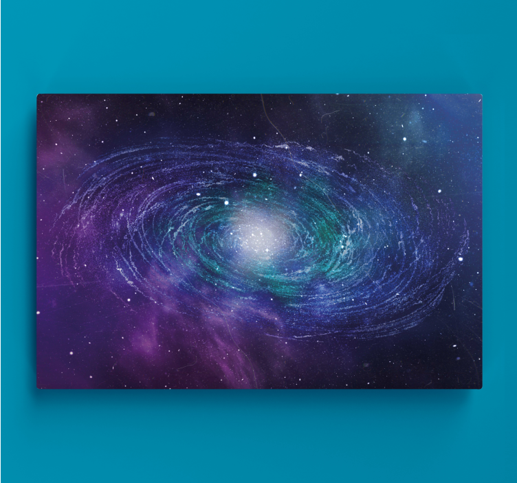 Galactic Spiral Formation abstract wall art  1 - TenStickers