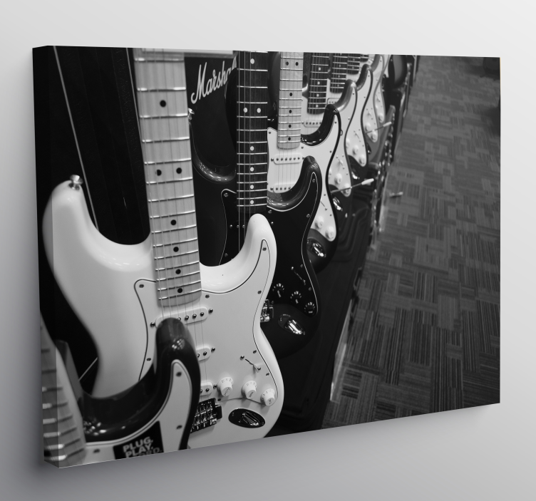 guitarras electricas Music canvas art - TenStickers