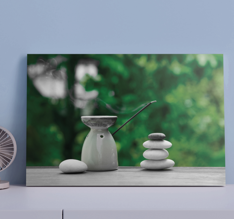 Zen canvas art zen stone composition - TenStickers