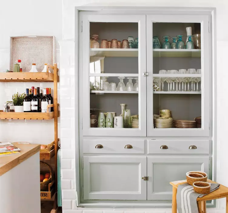 Grey furniture decal  3600 - TenStickers