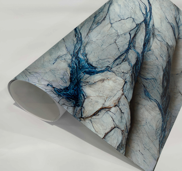 blue "Luz" marble furniture decal  3600 - TenStickers