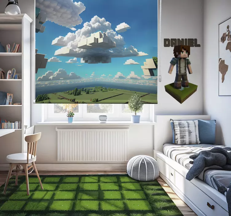 Video game character video gaming wall sticker - TenStickers