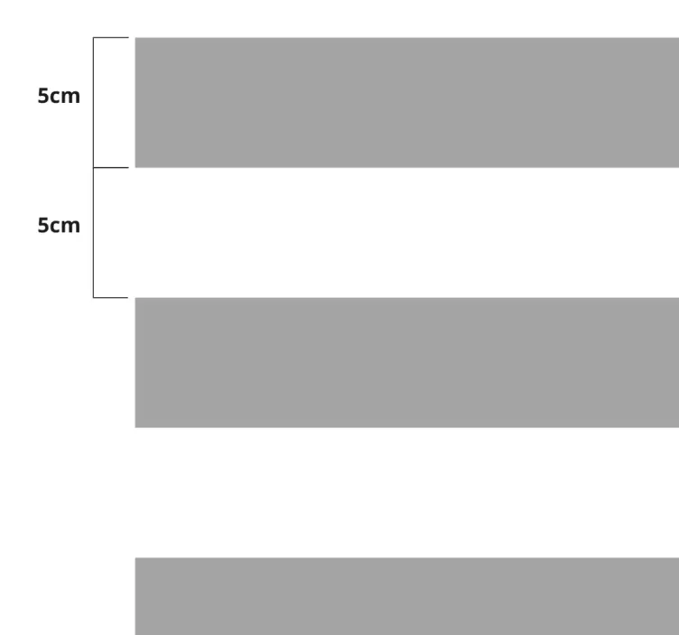 Translucent stripe sheet window sticker - TenStickers