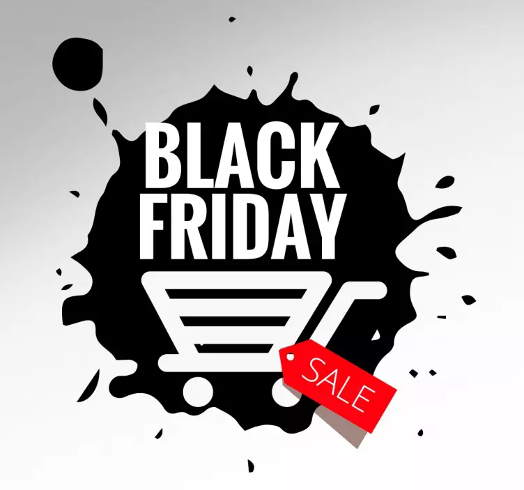 Black Friday Troll - TenStickers