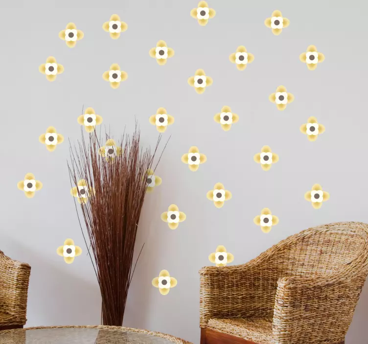 Botanical Composition Approach wall sticker - TenStickers