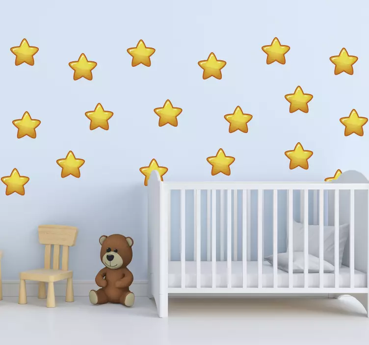 Bright Star Accents wall stickers for kid - TenStickers