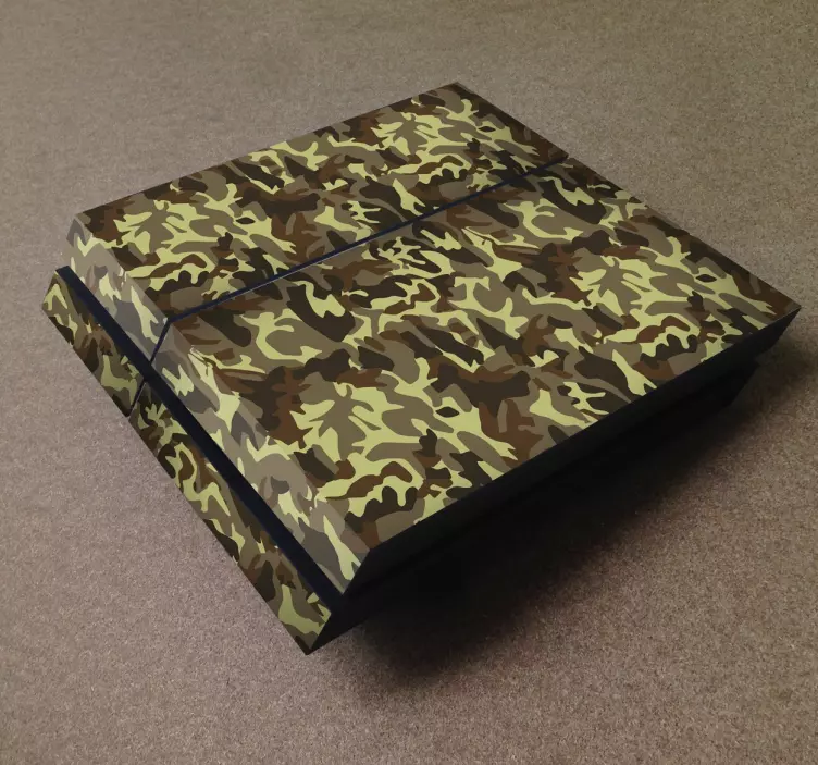 Camouflage War PlayStation 4 Skin - TenStickers