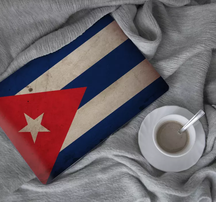 Cuban National Emblem laptop skin - TenStickers