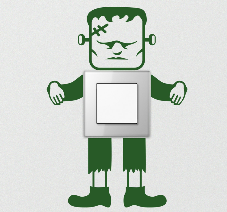 Frankenstein Switch Sticker - TenStickers