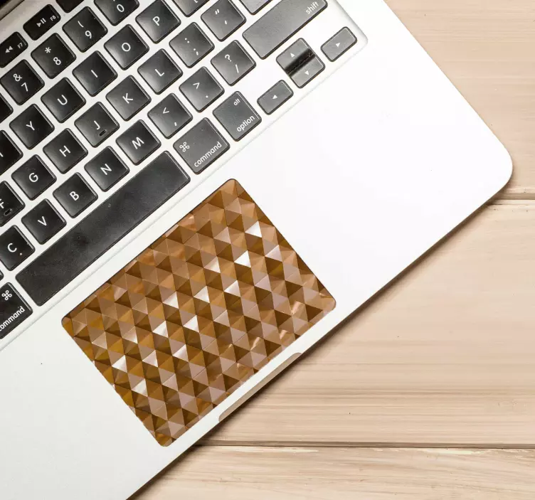Geometric Pattern Trackpad Sticker - TenStickers