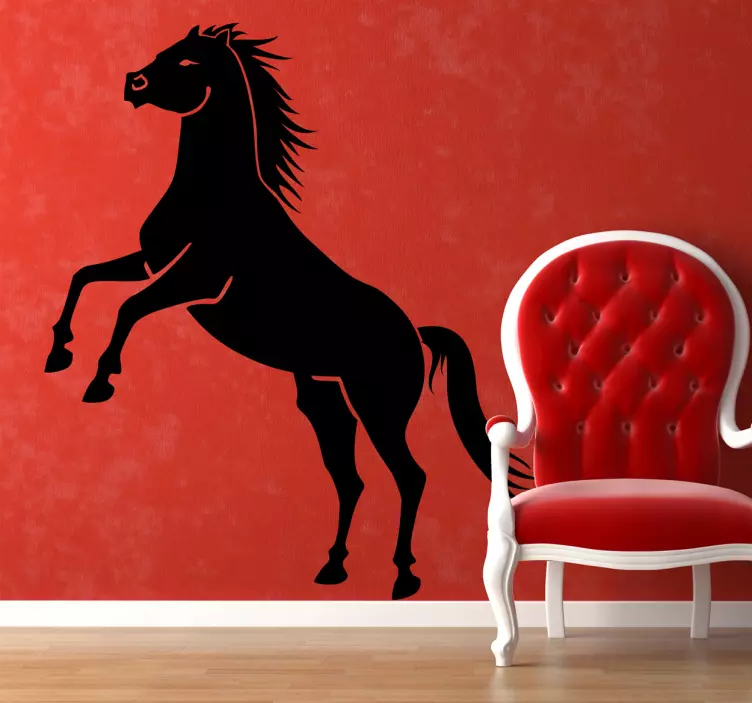 Horse Stallion Wall Sticker - TenStickers