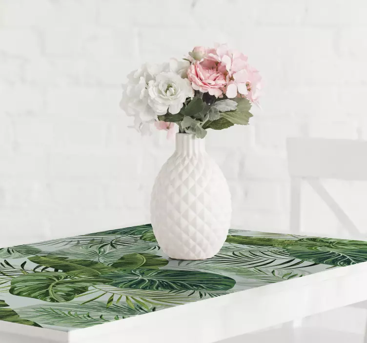 Leaves fern furniture sticker - TenStickers