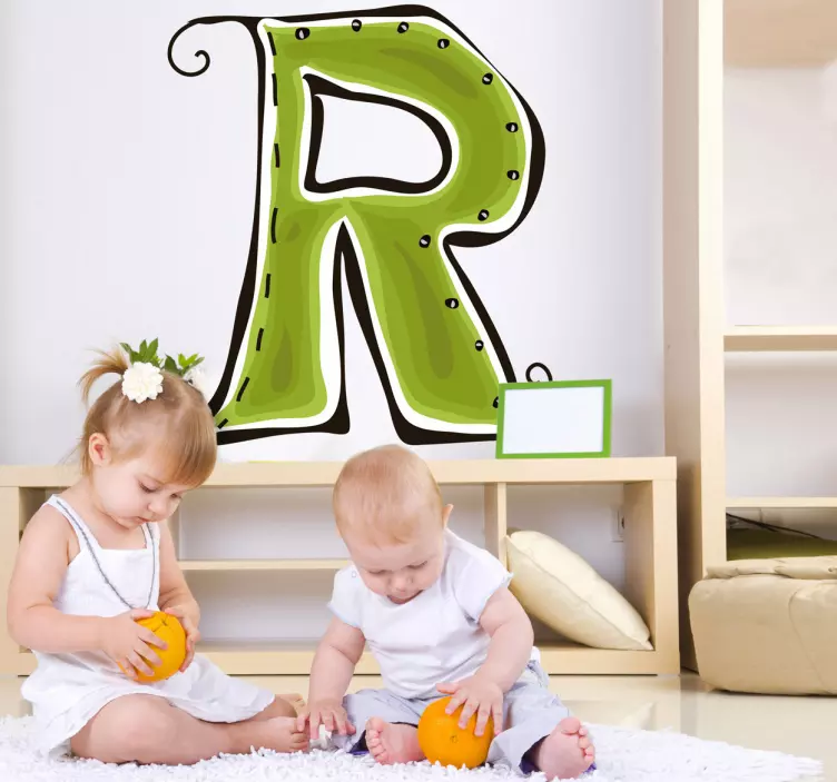 Letter R Sticker - TenStickers