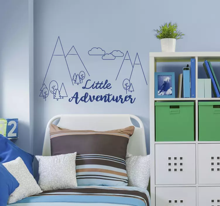 Little Adventurer Wall Sticker - TenStickers
