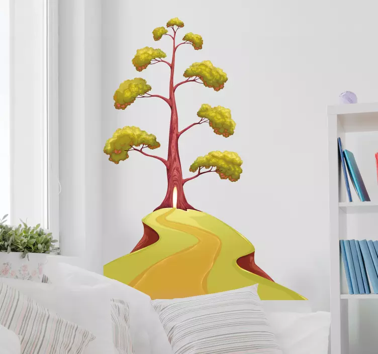 Cool Magic Tree Wall Sticker - TenStickers
