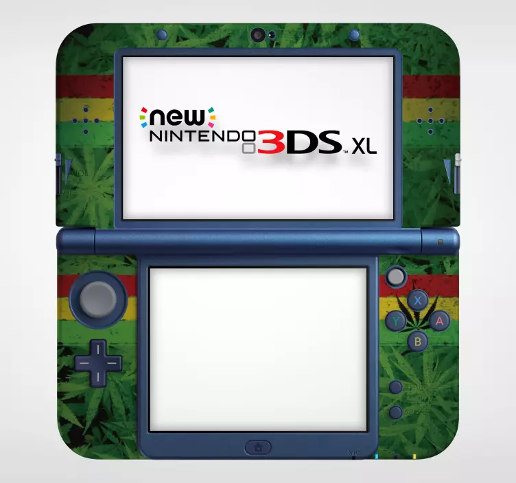 Marijuana Nintendo Skin Sticker - TenStickers