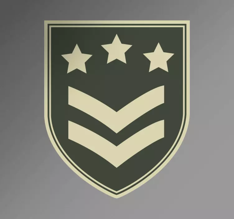 Military emblem wall sticker - TenStickers