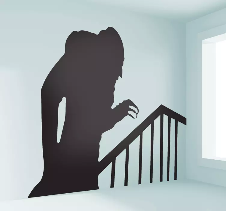 Nosferatu Shadow Decorative Decal - TenStickers