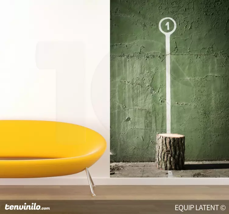 Pelota Court Trunk Decorative Decal - TenStickers