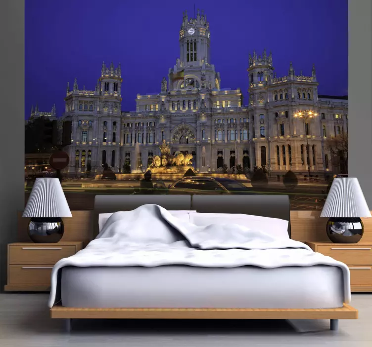 Plaza de Cibeles Wall Mural - TenStickers