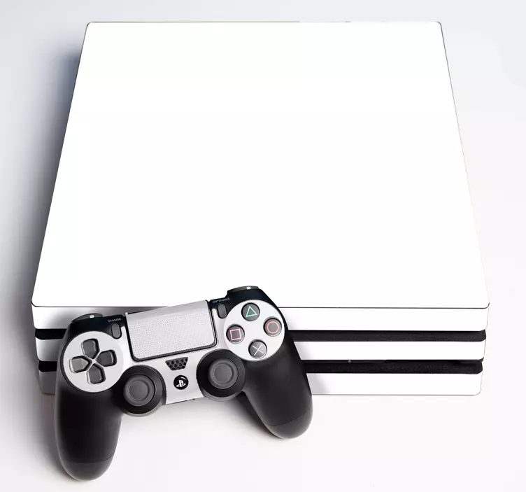 Ps4 skin sleek gaming console - TenStickers