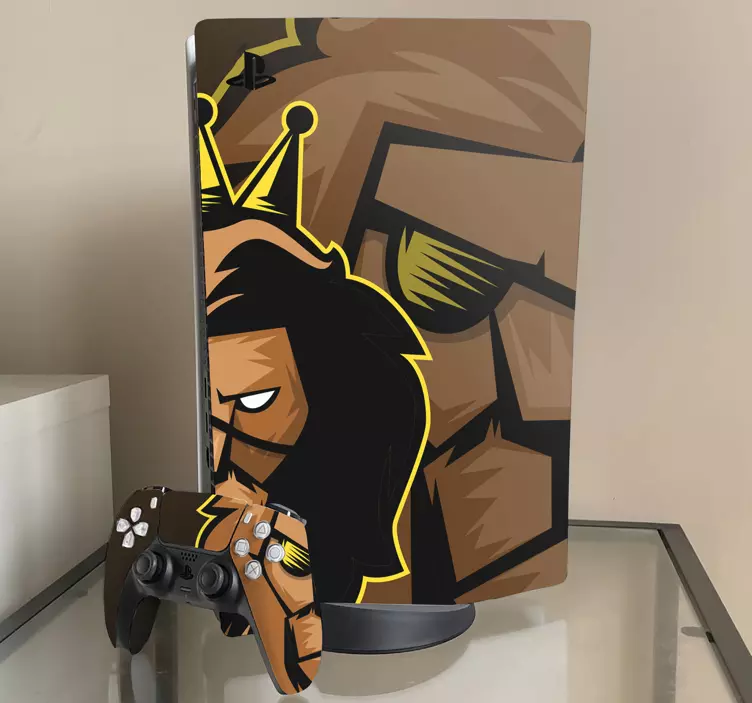 Ps4 skin with lion king designs - TenStickers