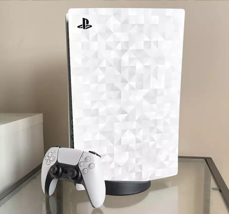 Ps5 skin geometric pattern cover - TenStickers