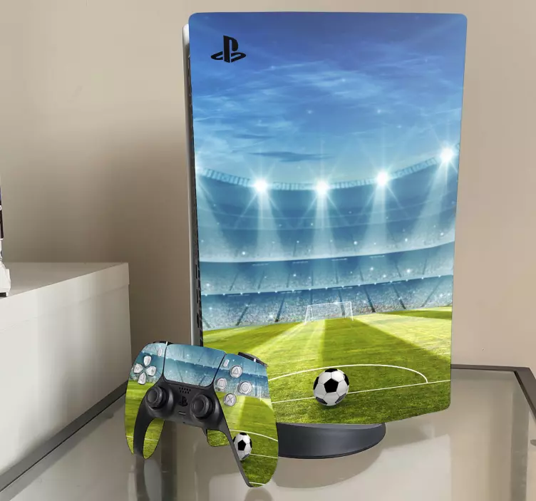 Ps5 skin soccer field design - TenStickers