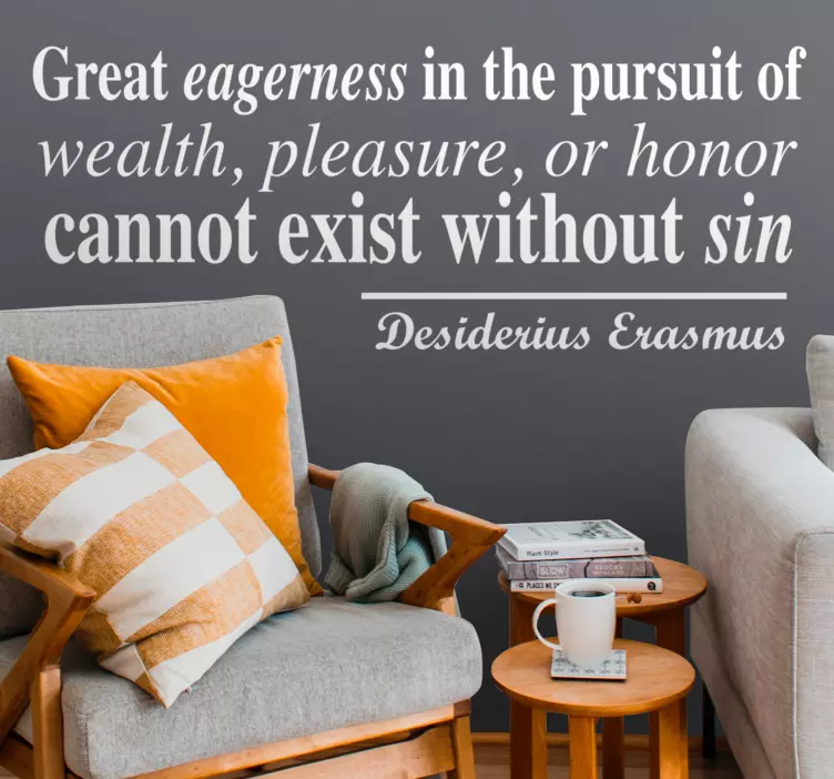 Quote sticker inspiring life affirmation - TenStickers