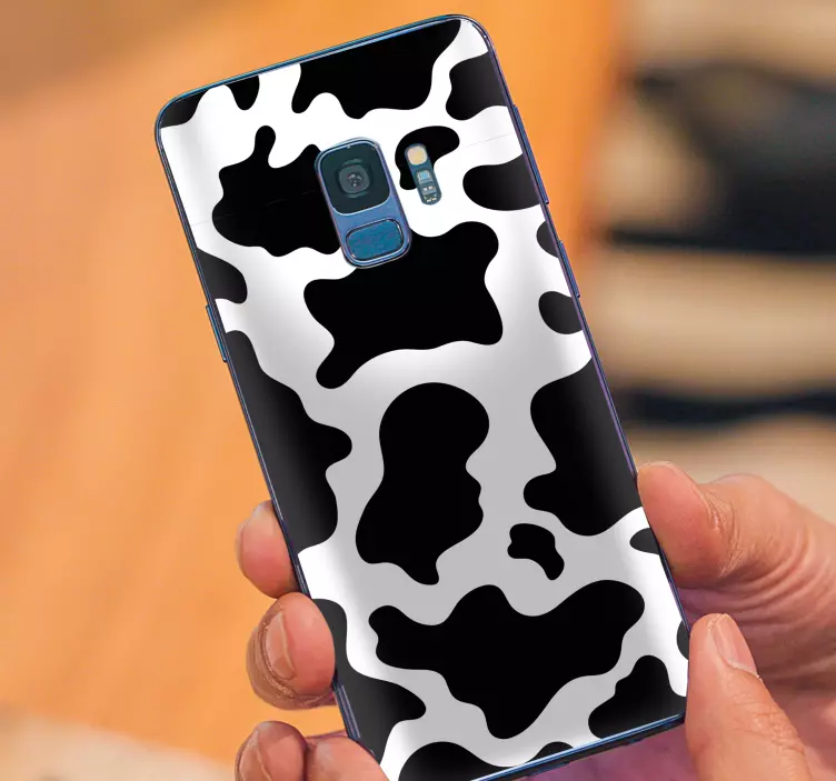 Samsung stickers cow print skin - TenStickers