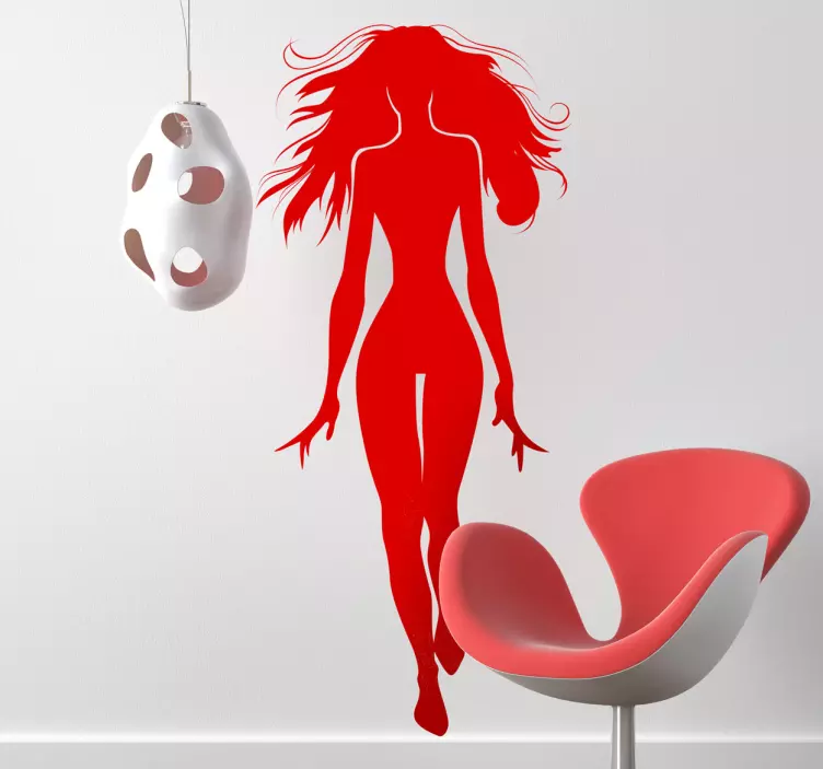 Sexy Mannequin Wall Sticker - TenStickers