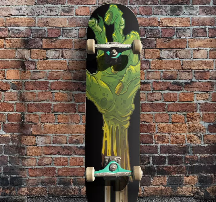 Skateboard image picture monster decal - TenStickers