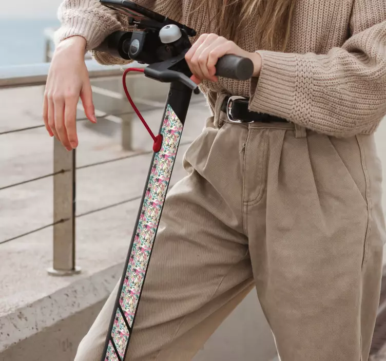 Skateboard SplashThe Skateboard Splash is a fun way to get around - TenStickers