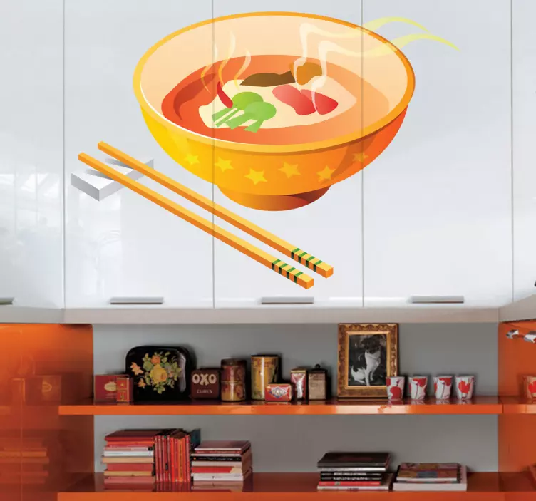 Soup Food Sticker - TenStickers