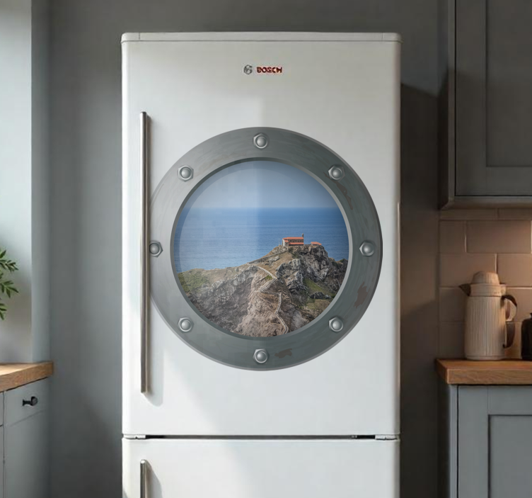 Submarine fridge sticker - TenStickers