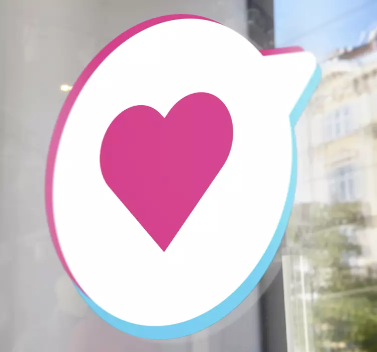 Tiktok Like window sticker - TenStickers