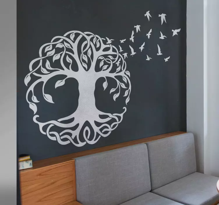 Tree of Life Tree Wall Sticker - TenStickers