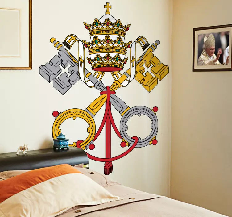 Vatican Coats Decal - TenStickers