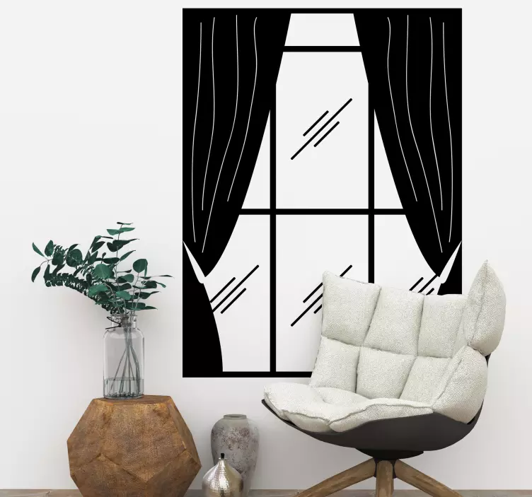 Window Theme Wall Sticker - TenStickers
