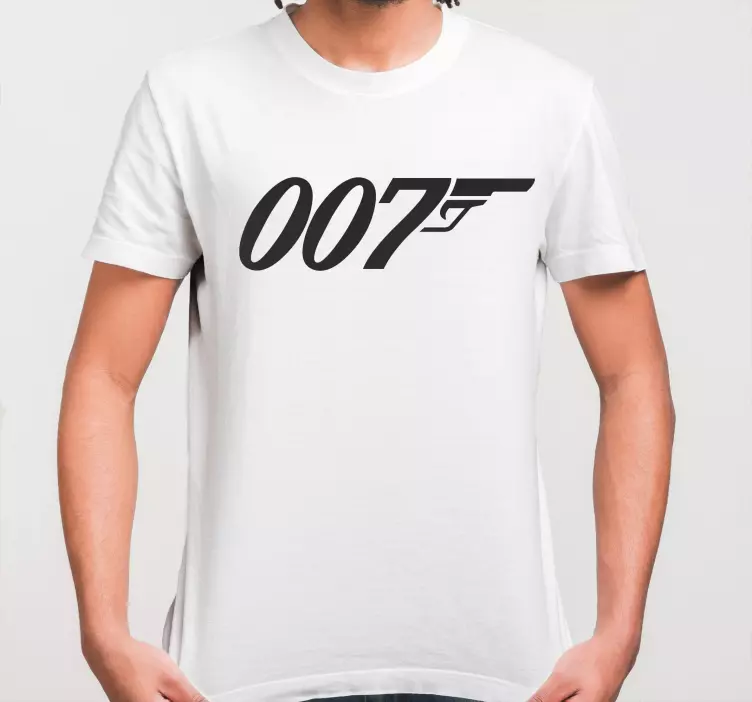007 james bond custom t-shirt - TenStickers