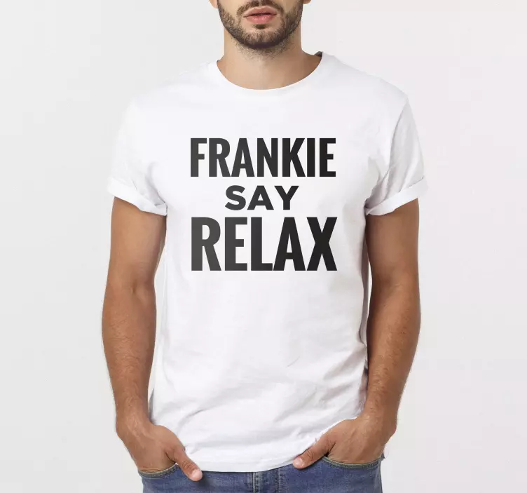 Relax T-shirts with name - TenStickers
