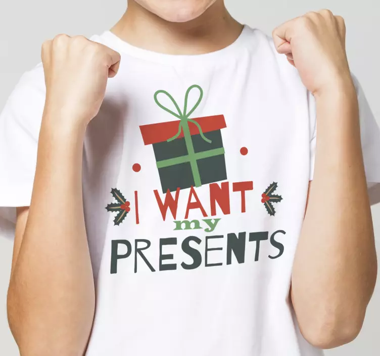 Christmas candy pattern green shirt - TenStickers