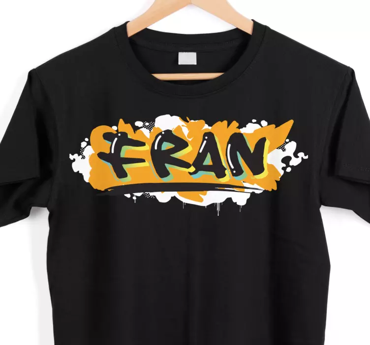 Urban style colorful graffiti shirt - TenStickers