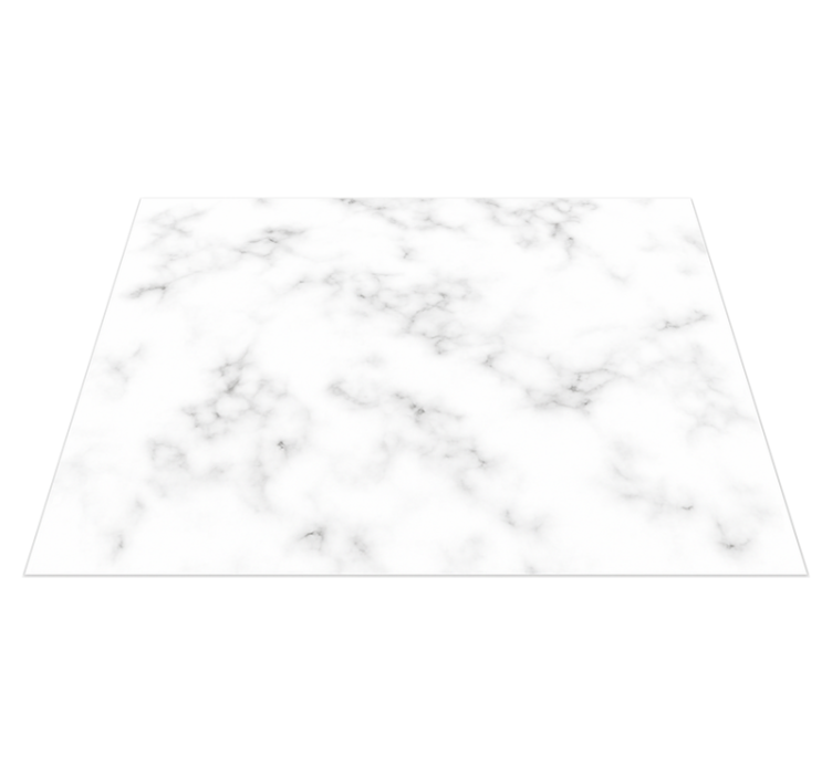 Kitchen vinyl rug simple marble design - TenStickers